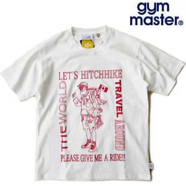 gym master（ジムマスター） 厚手ヘビーウェイト刺繍Tシャツ (7,4oz
