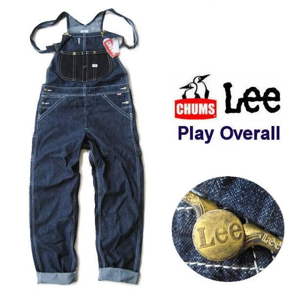 チャムス/CHUMS x Lee コラボレーション 【デニムサロペット/プレイ