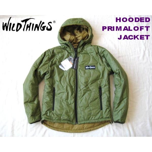 WILDTHINGS /ワイルドシングス 【フーデッドプリマロフトジャケット】HOODED PRIMALOFT JACKET リバーシブル オリーブ/コヨーテ WILDTHINGS /ワイルドシングス 【フーデッドプリマロフトジャケット】HOODED PRIMALOFT JACKET リバーシブル オリーブ/コヨーテ