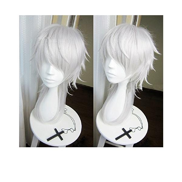 刀剣乱舞　鶴丸国永　コスプレウィッグ