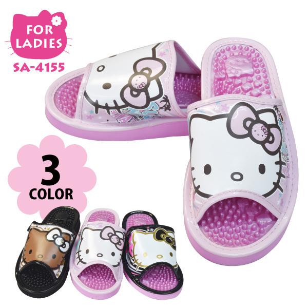 健康サンダル レディース Sanrio サンリオ Sa 4155 スリッパ キャラクターサンダル かわいい ルームサンダル オフィス Hellokitty 作業用品のファイト 通販 Yahoo ショッピング