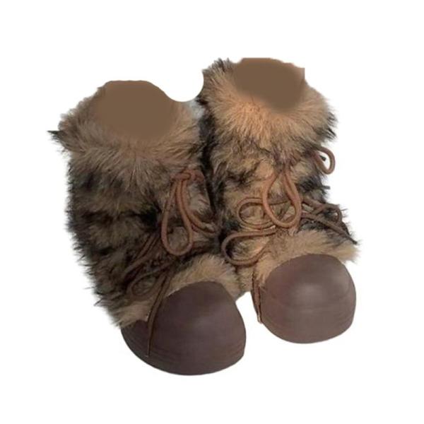 クロックス　フェイクファー　ブーツ　 ボア 平成ギャル グランジ y2k 00s クロックス フェイクファー ブーツ ボア 平成ギャル グランジ y2k 00s