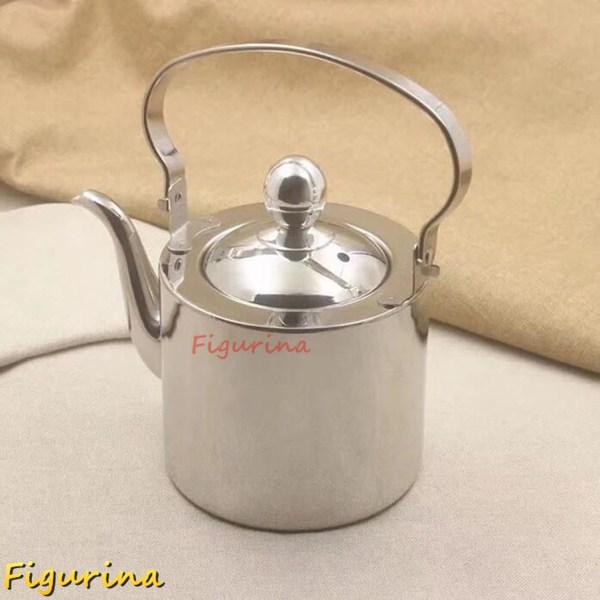 ミニやかん ケトル 広口沸騰水 ステンレス 笛ふきケットル 大容量 軽量