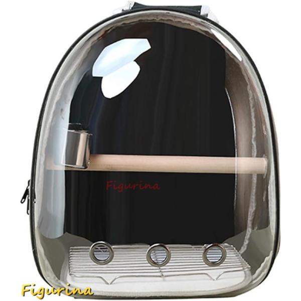 [Release date: August 1, 2024]お散歩、旅行、病院、引っ越し等。インコ、ミニコンゴウインコ、文鳥、小型オウム、オウムなどのサイズのオウムに適しています。側面に空気穴が開いており、止まり木付きで安心して移動すること...