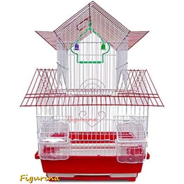 [Release date: August 1, 2024]ケージ本体、ケージ、カップ2つ、スタンド棒1つ、パレット1つ、ブランコがセットになっています。すべてが揃っています。高品質な材料を使用し、耐久性に優れたかごで、安心してご使用いただ...