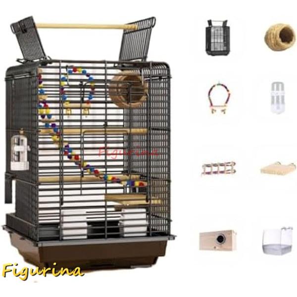 [Release date: August 1, 2024]品質保証:何か問題があれば、メールでお問い合わせください。すべての問題を解決するために、高品質のサービスを提供しています。安全性と耐久性:強固な構造で作られた鉄線を採用し、ケージの...