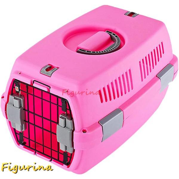 2個 ペットキャリーケース 航空輸送ボックス ペットキャリーバッグ 猫