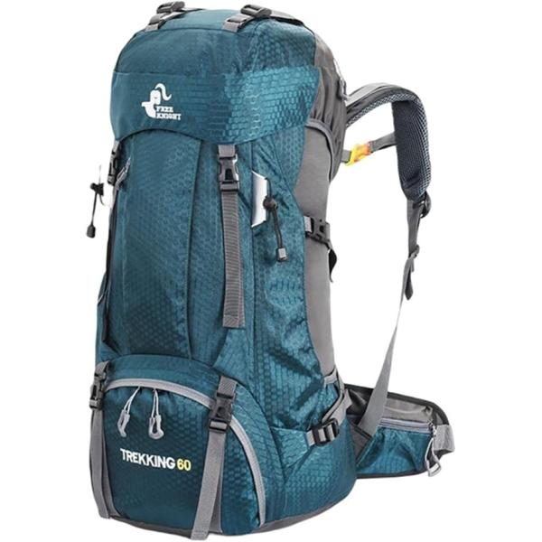 登山バッグ 60L 登山リュック 大容量 バックパック 防水 ザック リュックサック 男女兼用 多機能 収納性 超軽量 通気 アウトドア