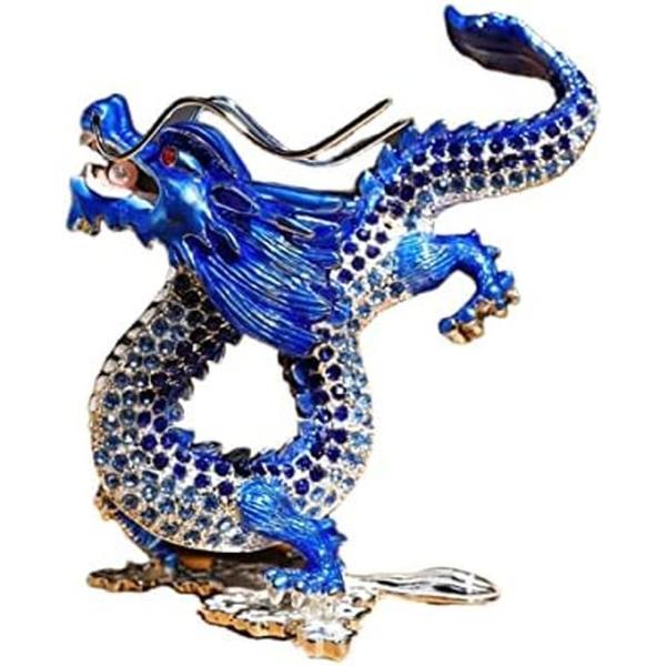 龍の置物ゴールド クリスタル スピリチュアル 風水 昇運金龍 龍