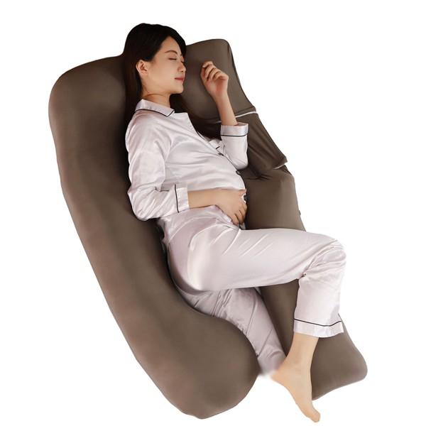 [Release date: July 31, 2023]【すぐに良い睡眠をとる】U字型抱き枕はさらに背もたれがあることで負担を軽減できます。足利大学睡眠研究センターでの体圧分散の実験、整体師に実際に使用し推奨する実績がある、唯一の抱き枕で...