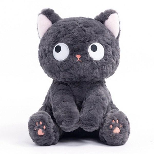 クロネコ ぬいぐるみ 猫 抱き枕 ねこ人形 可愛い ふかふか もちもち
