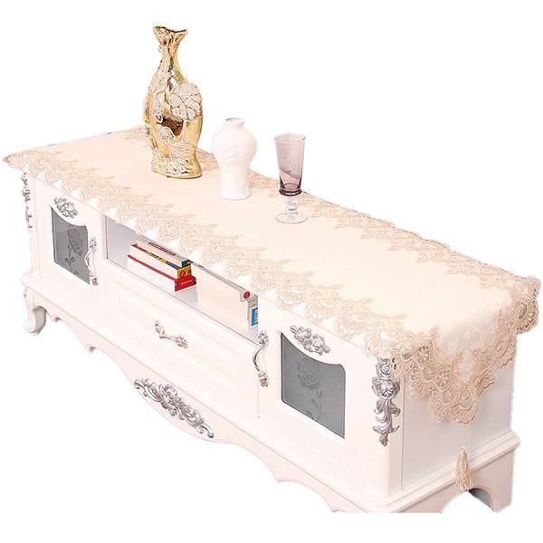 [Release date: February 22, 2024]★【レース縁取り】家具の上置きやテーブルクロスとして、美しいレースの縁取りが品が良くお洒落です。色々な家具やお部屋に合わせやすい色合いです。★素材：ポリエステル　サイズ展開（...