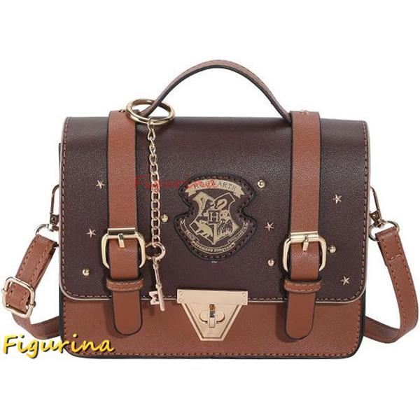 ショルダーバッグ 魔法学院風 魔術学校の紋章 バッグ カバン 斜め掛け
