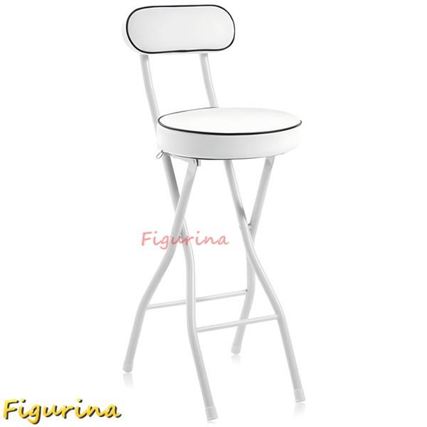 折り畳みチェア ダイニングチェア カウンターチェア 座高さ60/65/70cm 折りたたみ椅子 ハイスツール バーチェア 背付き ガーデン