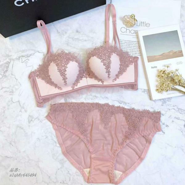 女性はランジェリーパンティーセット調整ブラセットソフトワイヤー送料 Bralette 女性 パジャ ため グループ上 ブラジャーブリーフセット黒 下着 赤 ピンク Supersport Tn