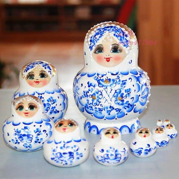 マトリョーシカ ロシア 人形 民芸品 土産物 手作り人形 10個組14cm 洋風 北欧雑貨 誕生日 インテリア雑貨 手描き 伝統工芸 オブジェ Ea0a フィホーネ 通販 Yahoo ショッピング