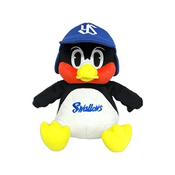 東京ヤクルトスワローズ オフィシャルグッズ お座りつば九郎 ぬいぐるみ 初回限定 小 高さcm