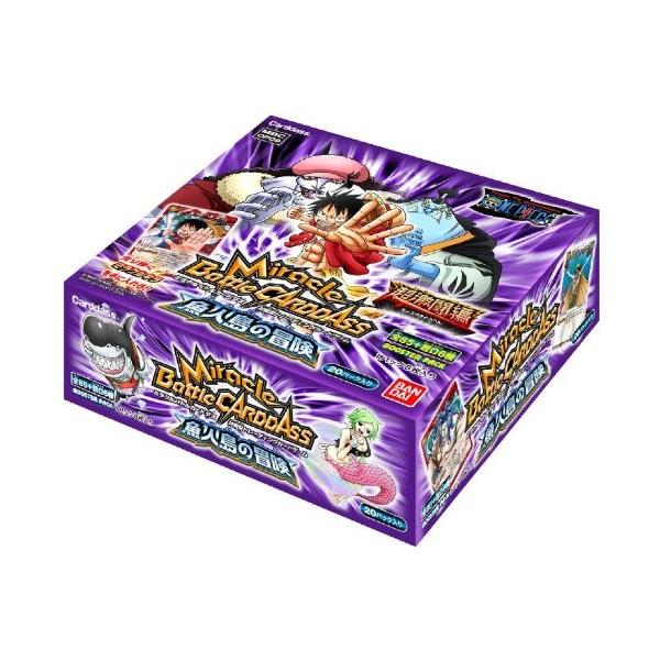 ミラクルバトルカードダス 超激闘編 ワンピース 魚人島の冒険 ブースターパック Box 贈答 Op09