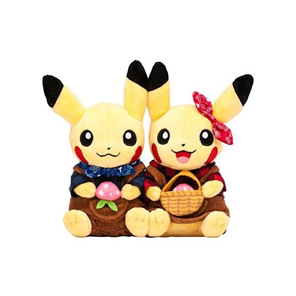 ポケモンセンターオリジナル ぬいぐるみ 送料無料限定セール中 マンスリーペアピカチュウ16 10月