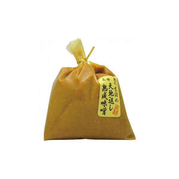【メーカー直送品・代引不可】 天地返し　熟成味噌　500g　6個セット