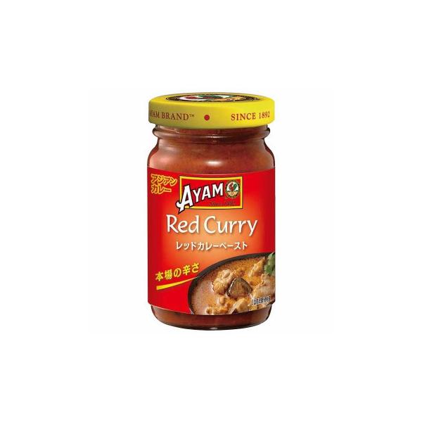【メーカー直送品・代引不可】 アヤム　レッドカレーペースト　100g　12個セット　A6-41