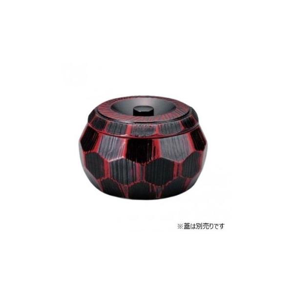 福井クラフト　はつり亀甲丼 曙塗(内黒)親 41000172
