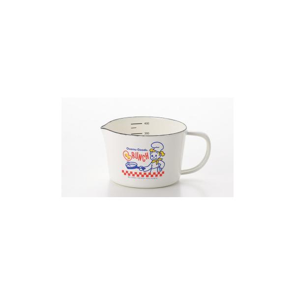 豊琺瑯 OSAMUGOODS「ブランチ」ホーローメジャーカップ・S OG-23