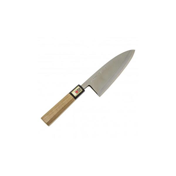 堺源吉 堺一文字吉國 日本製 出刃 包丁 150mm 青二鋼 八角柄 未使用 日本製 堺一文字吉國作 青二鋼 出刃包丁 150mm : fika 雑貨ショップ