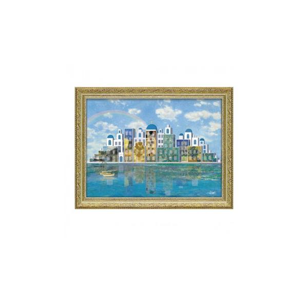 アートパネル 白石 創多 「名画のレイクアイランド」 SS-18007