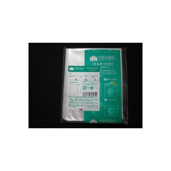 ☆送料無料☆　包装百貨店マルチフクロ OPP袋テープ付T-9-8　100枚/パック