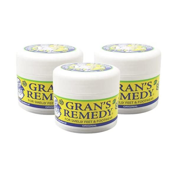 グランズレメディ フットパウダー レギュラー 50g 3個セット GRAN'S REMEDY ORIGINAL  並行輸入品