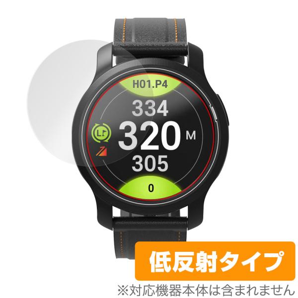 GolfBuddy aim W12 保護 フィルム OverLay Plus for ゴルフバディー aim W12 ゴルフウォッチ 液晶保護 アンチグレア 反射防止 指紋防止 爆買