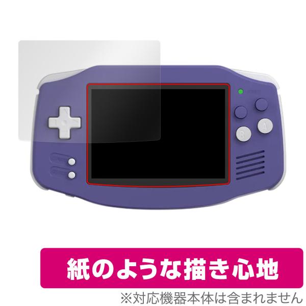 アンバーニック「ANBERNIC RG 34XX」に対応した紙に書いているような描き心地の液晶保護シート！書き味向上タイプ OverLay Paper(オーバーレイ ペーパー)！表面の特殊加工により、まるで紙に書いているような描き心地を実現...