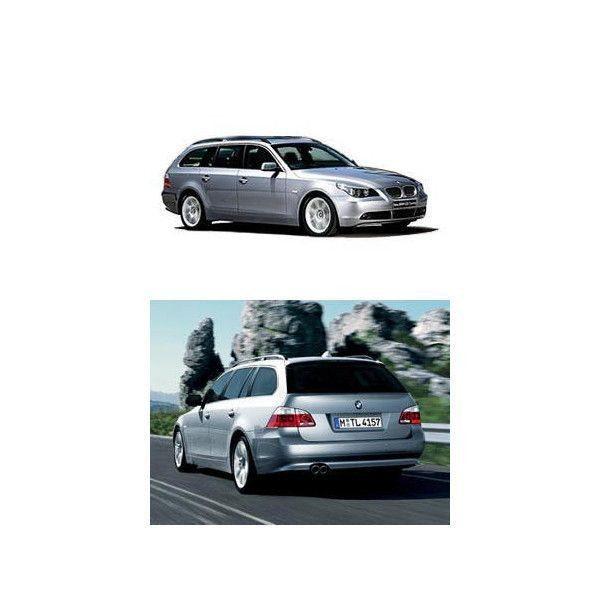 BMW 5シリーズ ツーリングワゴンE60高品質、高透明、高耐久断熱カット済みカーフィルム（ウィンコス　紫外線99％以上赤外線94％IRカット）NG25