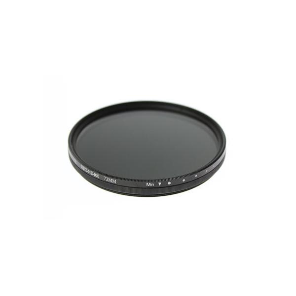 【互換品】 SONY サイバーショット DSC-RX10M4用 互換可変ND(ND2〜ND400) フィルター 72mm