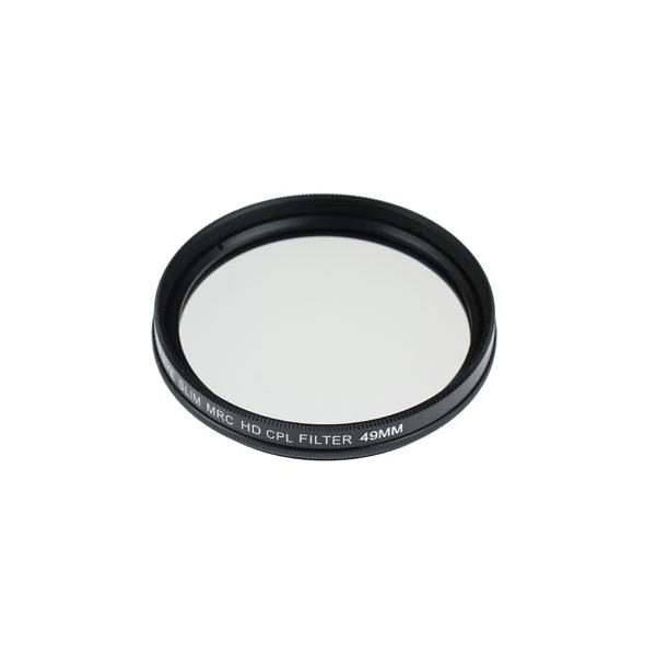 ・ガラスや水面の反射を取り除くMRC-CPL(サーキュラー偏光)レンズフィルターです。・マルチコート(反射防止コートが施されており、また撥水コート＆防汚コートで水滴や汚れが付きにくく付いても拭き取りやすい。・黒い薄枠設計でワイドレンズでもケ...