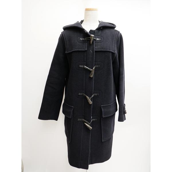BURBERRY LONDONバーバリーロンドン ウールメルトンダッフルコート 