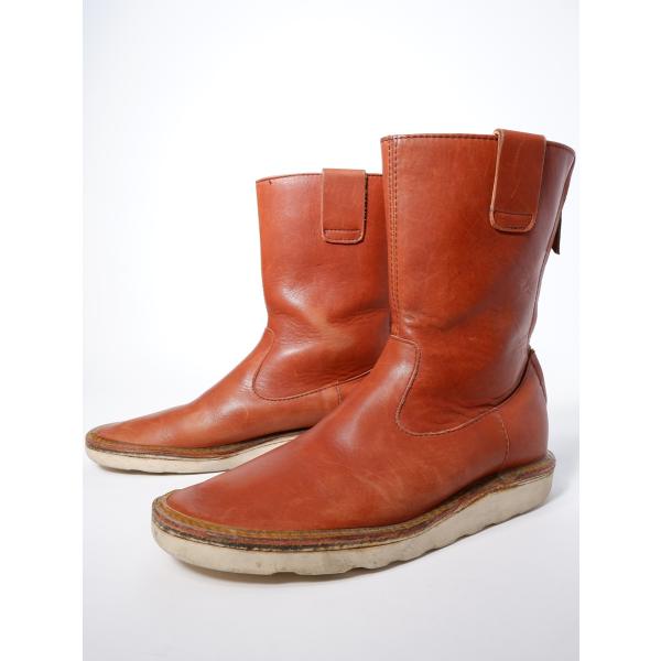 KAPITAL/キャピタル duffleバックジップレザーポパイブーツ[LFWA75072