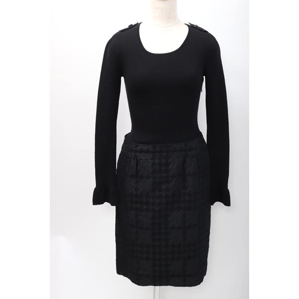 バーバリーロンドン　ワンピース 未使用☆日本製☆バーバリーロンドン ロングワンピース チェック