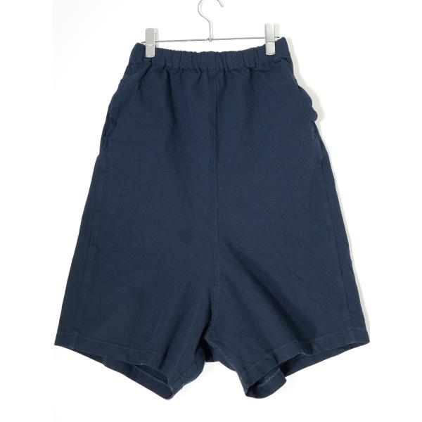 コムコムCOMME des GARCONSコムデギャルソン 染色加工ポリ縮絨サルエル