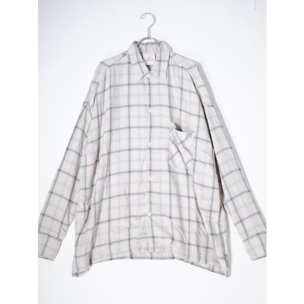 L'Appartement REMI RELIEF CHECK 2WAY シャツ REMI RELIEF/レミレリーフ】CHECK 2WAY SHIRT L'Appartement