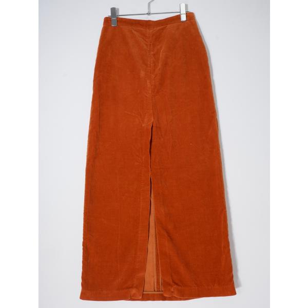 オーラリー　スカート AURALEE AURALEEオーラリー WASHED CORDUROY SLIT LONG SKIRT