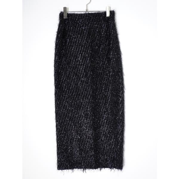 COUTURE D`ADAMクチュールドアダム 2025AW L'Appartementアパルトモン別注 FLINGE PENCIL SKIRTフリンジペンシルスカート[LSKA82873]