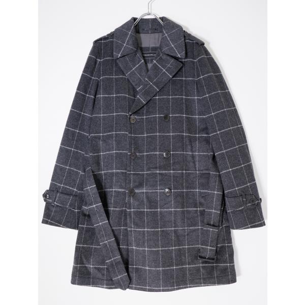 TOMORROWLAND（トゥモローランド） 上質ウールカシミヤ ウィンドウペン