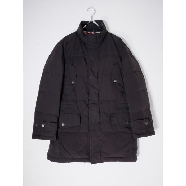 BURBERRY LONDONバーバリー ロンドン 裏地ビッグチェック 水鳥天然羽毛ダウン ナイロンジャケットコート 【M】【MCTA76544】 BURBERRY LONDONバーバリー ロンドン 裏地ビッグチェック 水鳥天然羽毛