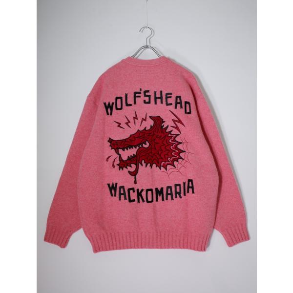 WACKO MARIA（ワコマリア） 2024AW WOLF'S HEAD / CARDIGAN ×ウルフズ