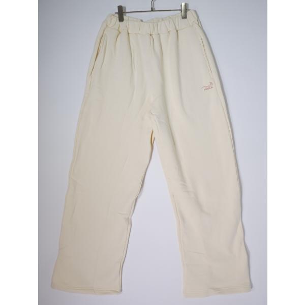 FEELS.フィールズ上杉柊平デザイン PREMIUM WEIGHT SWEAT PANTS CREAMスウェットパンツ新品[MPTA82154]