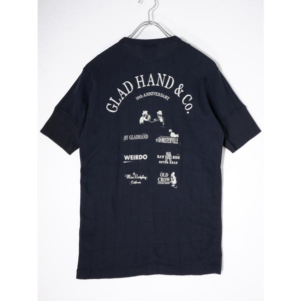 GLAD HAND（グラッドハンド） 10th Anniversary 10周年ヘンリーネック