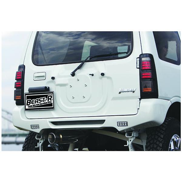 JB23W　ジムニー　社外リヤバンパー ジムニー JB23 リアバンパー H10/10〜 FRP 未塗装 社外品 JIMNY スズキ
