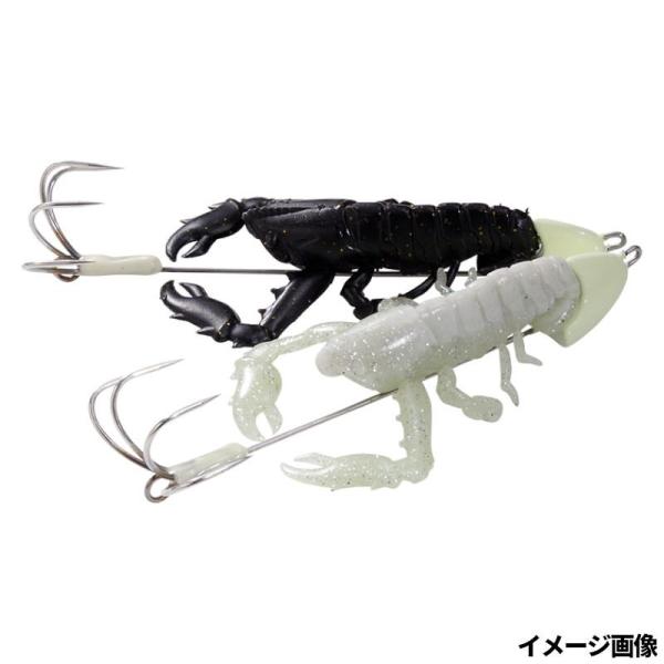 Megabass メガバス TACO-LE Soft(タコーレ ソフト) 28g グローホワイト/ブラックゴールド